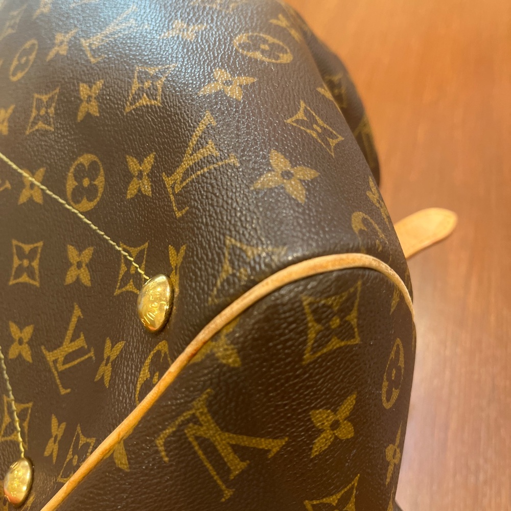 Louis Vuitton Monogram Canvas Top-Handle Tote with Vachetta Trim - Picture 8 of 16